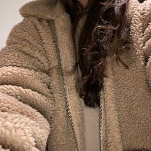 The perfect camel teddy coat!